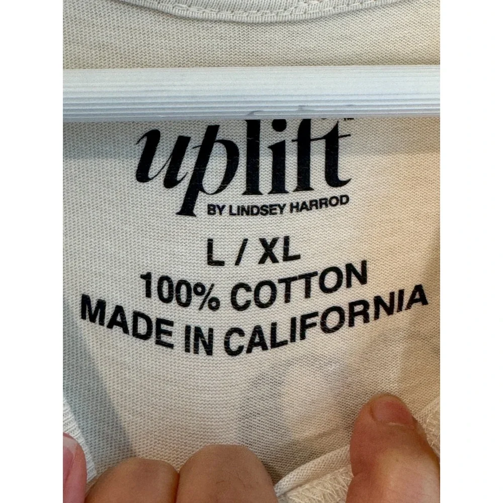 Graphic Text Back Women’s Tee - White - Picture 8 of 8